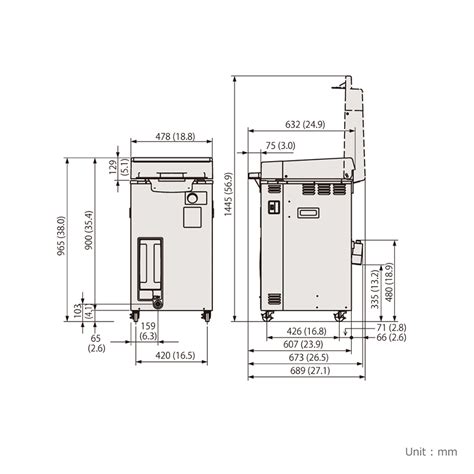 autoclave size chart